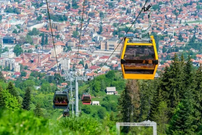 ركوب تلفريك جبل بيلاشنيتسا